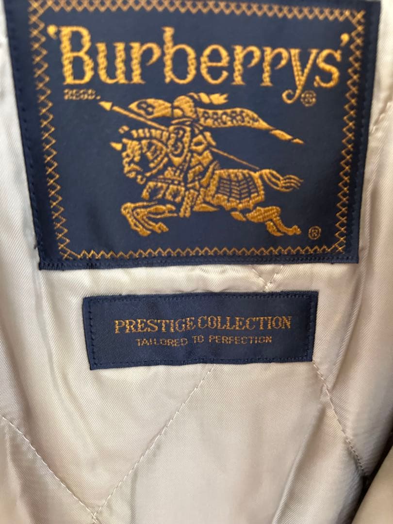 Burberrys バーバリー　トレンチコート　シルク100% 内側キルティング