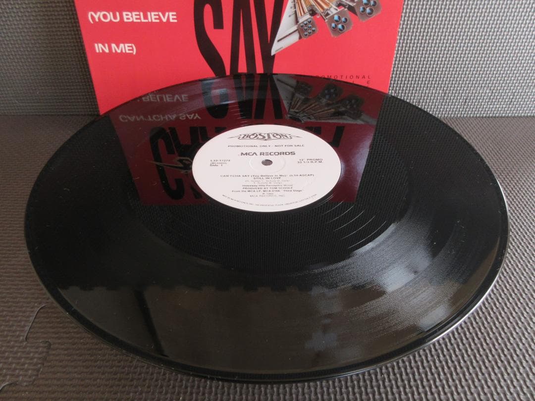 ★BOSTON / CAN'TCHA SAY★ボストン◇Promo 12\"