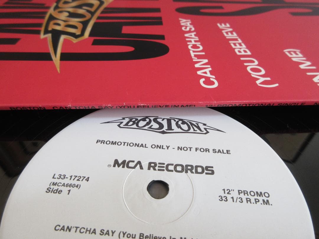 ★BOSTON / CAN'TCHA SAY★ボストン◇Promo 12\"