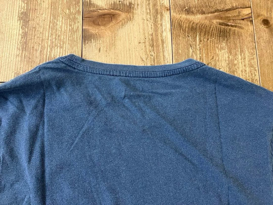 RRL DOUBLERL 半袖Tシャツ S 紺 USA製 RALPHLAUREN