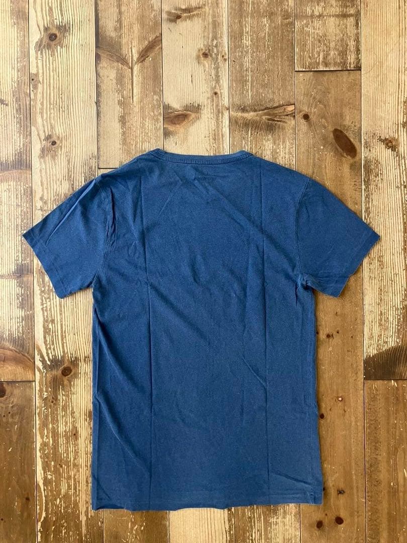 RRL DOUBLERL 半袖Tシャツ S 紺 USA製 RALPHLAUREN