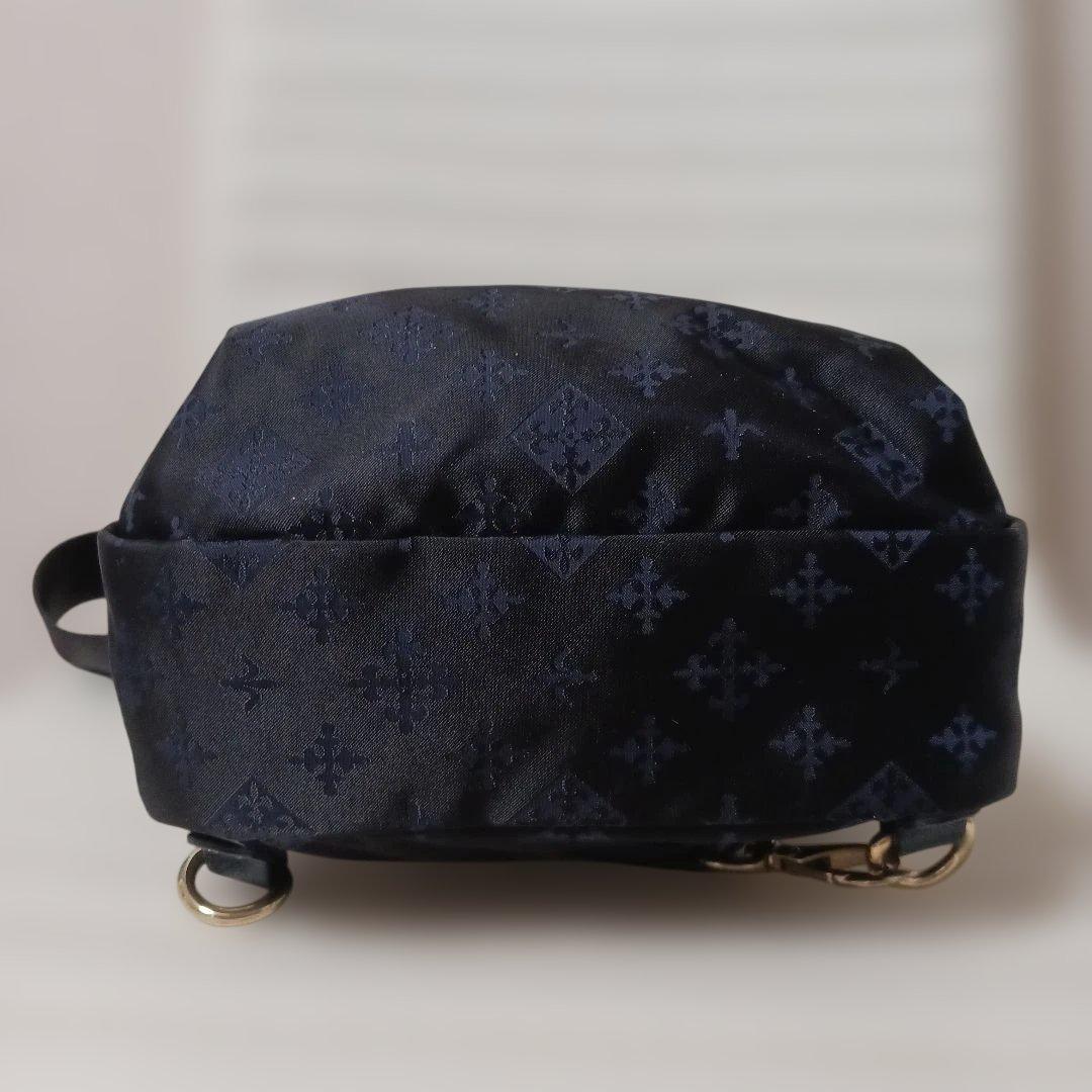 2781　ラシット　ボディバッグ　ネイビー　極美品