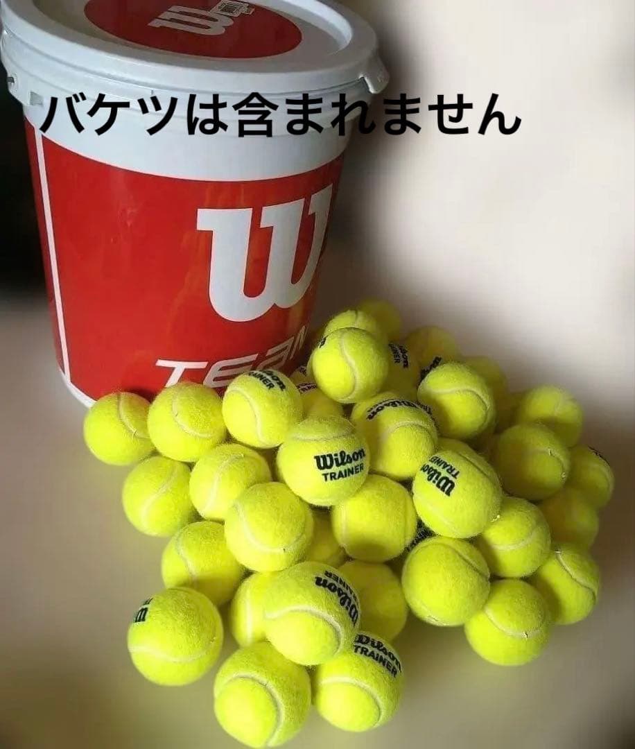 ★新品・未使用★ウィルソン　ノンプレッシャーボール　53球　テニスボール