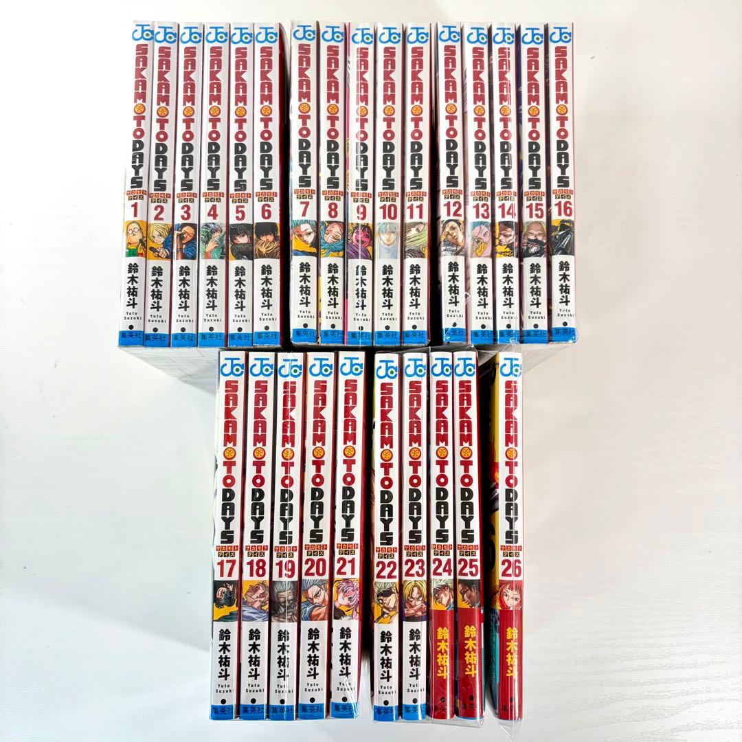 【裁断済】SAKAMOTO DAYS 既刊全25巻セット