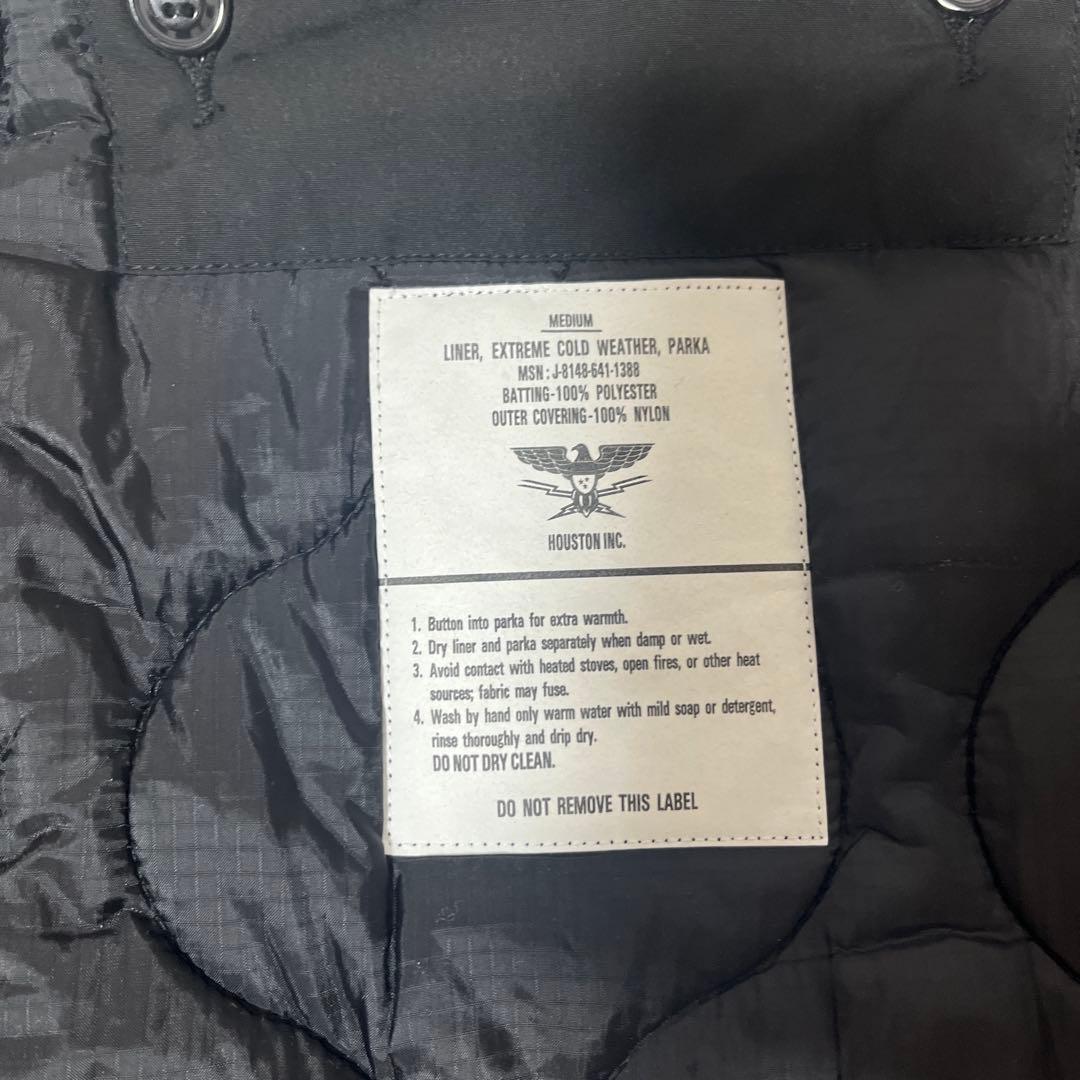 未使用級 HOUSTON 3WAY M-65 フィッシュテール モッズコート　M