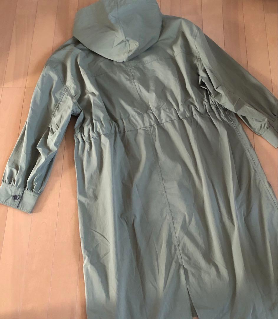 FRED PERRY フード付きロングコート
