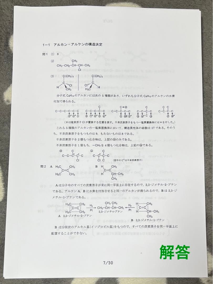 あかさかす 河合塾 2024 夏期 テーマ化学（有機）＋テーマ英文解釈発展