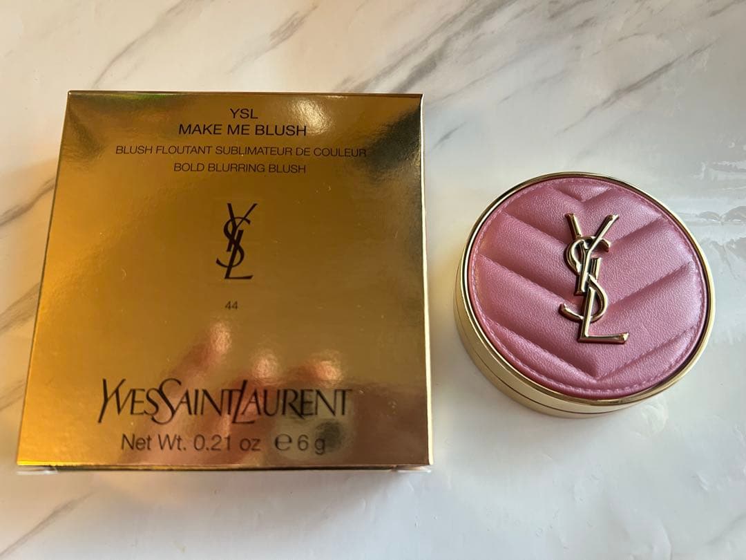 新品 YSL メイクミーブラッシュ パウダー チーク 44
