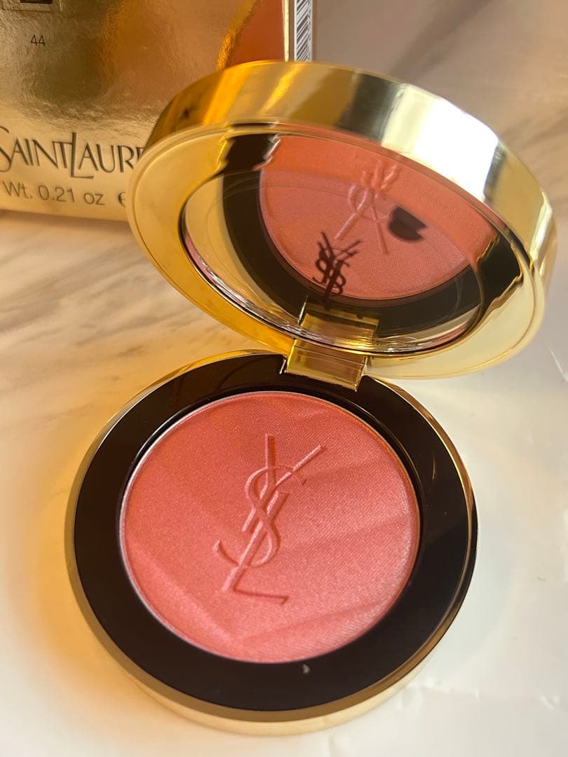 新品 YSL メイクミーブラッシュ パウダー チーク 44