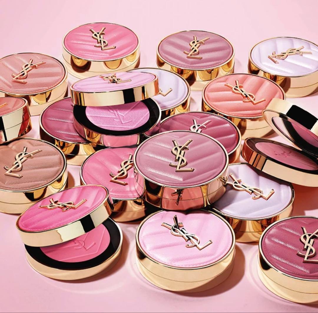 新品 YSL メイクミーブラッシュ パウダー チーク 44
