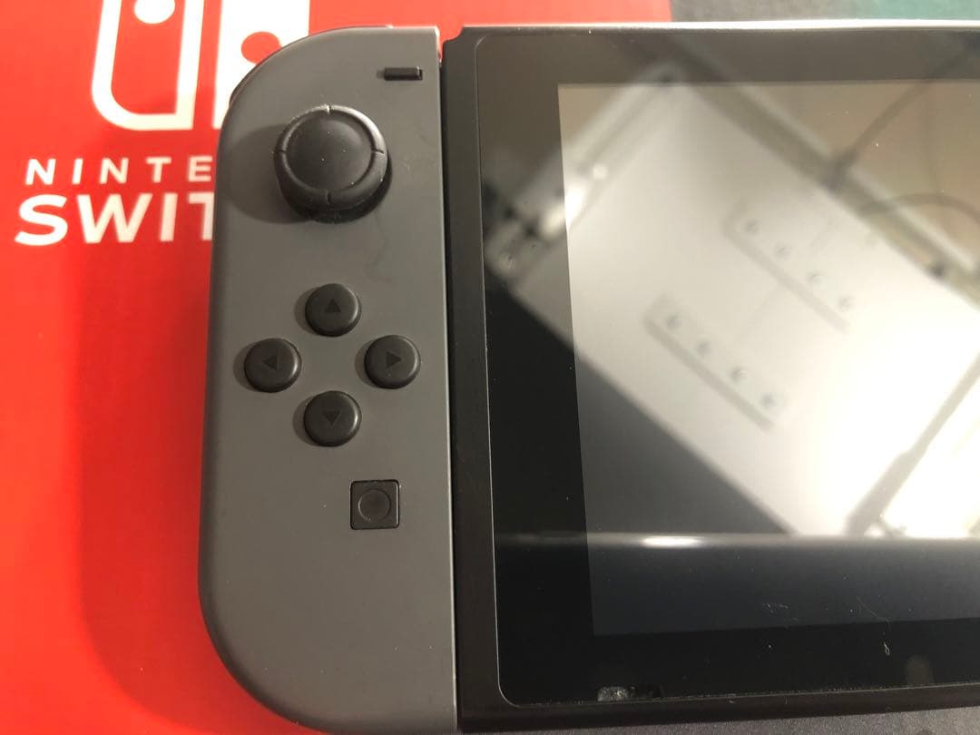 Nintendo Switch(新型)+SDカード　スイッチ　初代　本体　グレー