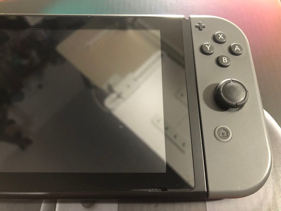 Nintendo Switch(新型)+SDカード　スイッチ　初代　本体　グレー