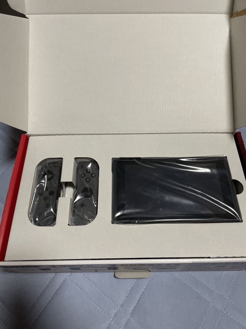 美品　Nintendo Switch 本体 グレー Joy-Con付き