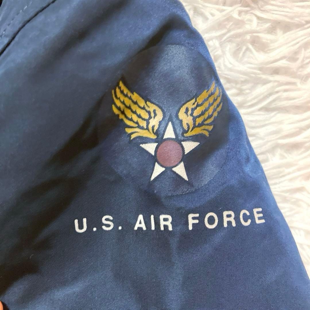 【良品】アルファインダストリーズ B-15C USA製　実名復刻　ネイビー　40