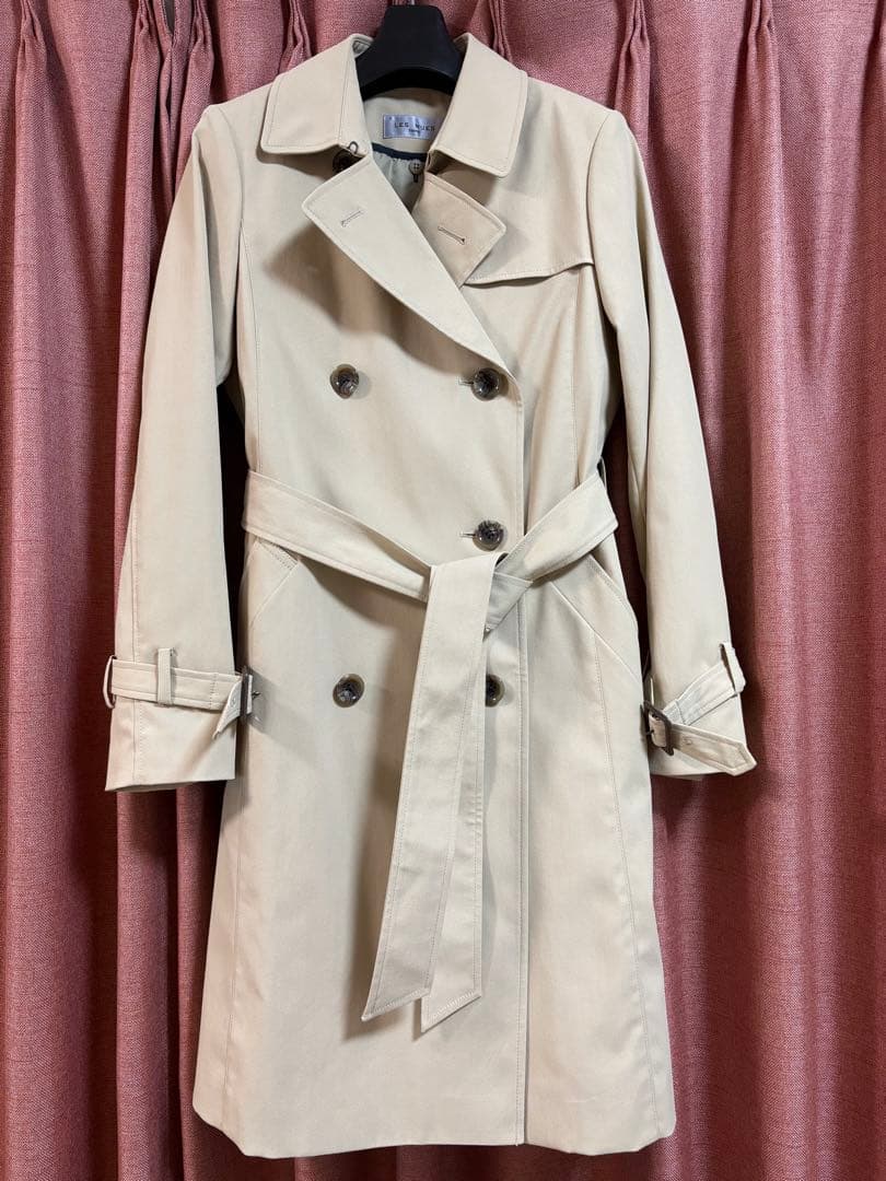 【AOKI】 LES MUES トレンチコート ベージュMサイズ 美品
