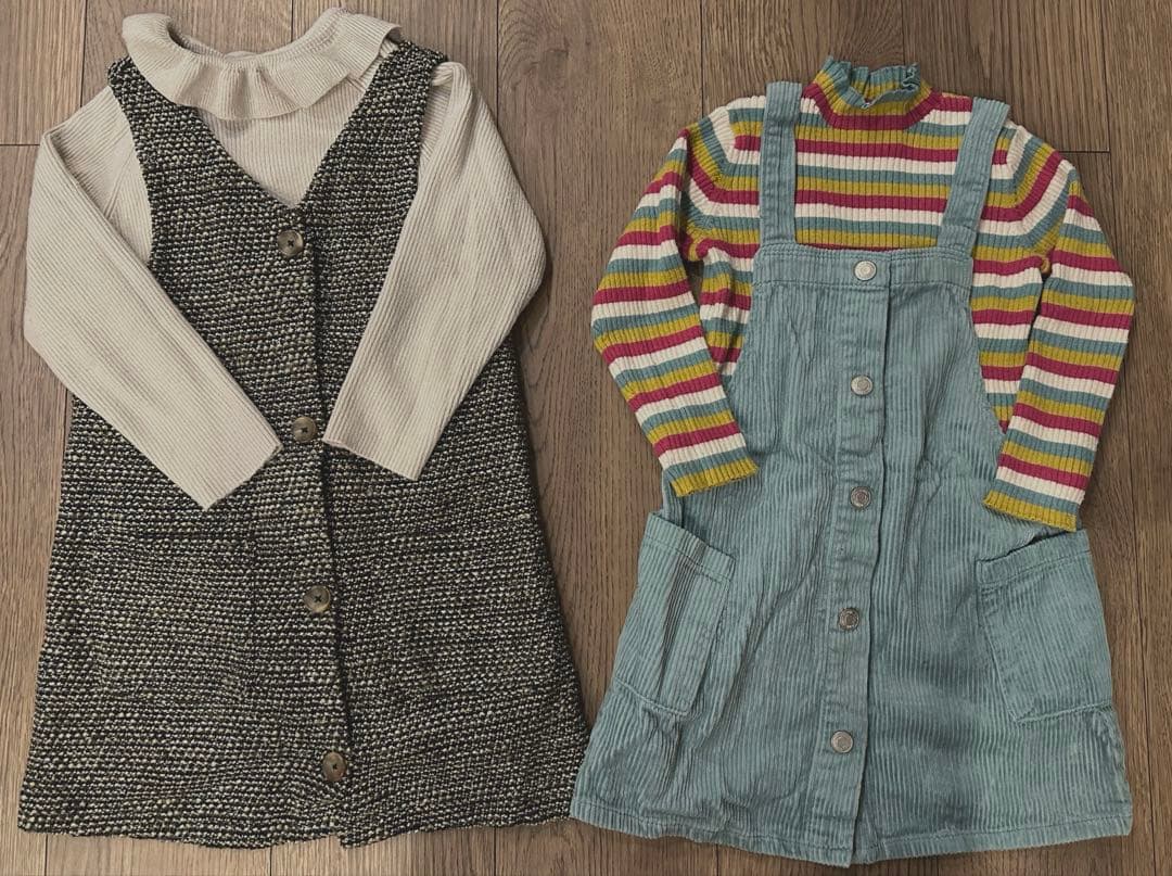 zara kids 104〜110 女の子洋服 まとめ売り 秋冬服