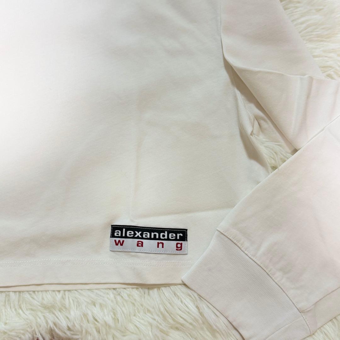 美品 alexanderwang アレキサンダー・ワン ショート丈Tシャツ