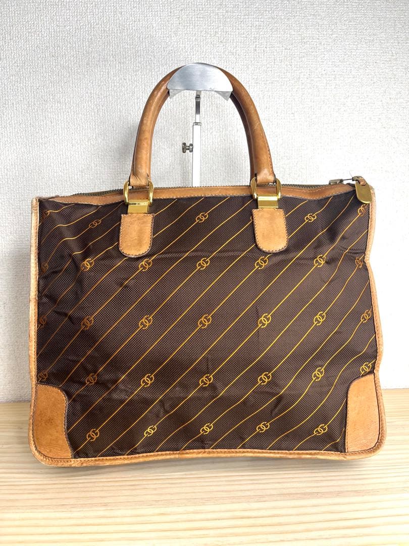 GUCCI オールドグッチ　ナイロン　ハンドバッグ　ミニボストン　vintage