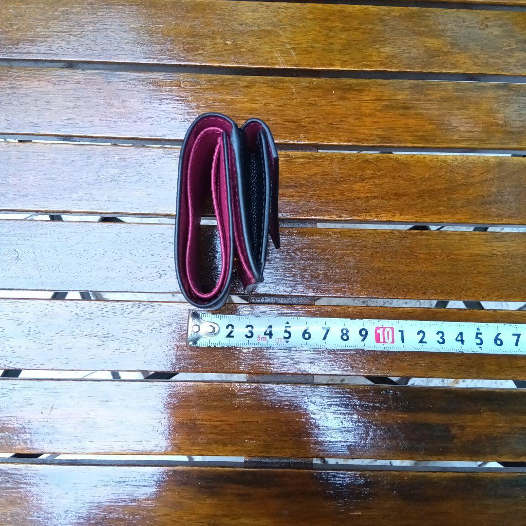 ユ*ー様 ⭕️PRADA 三つ折り財布 黒【極美品】