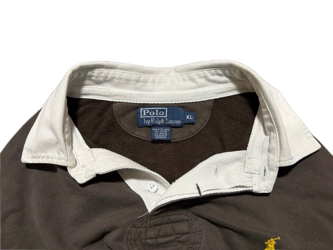 Polo Ralph Lauren ラガーシャツ XL 希少カラー　ビーブロ