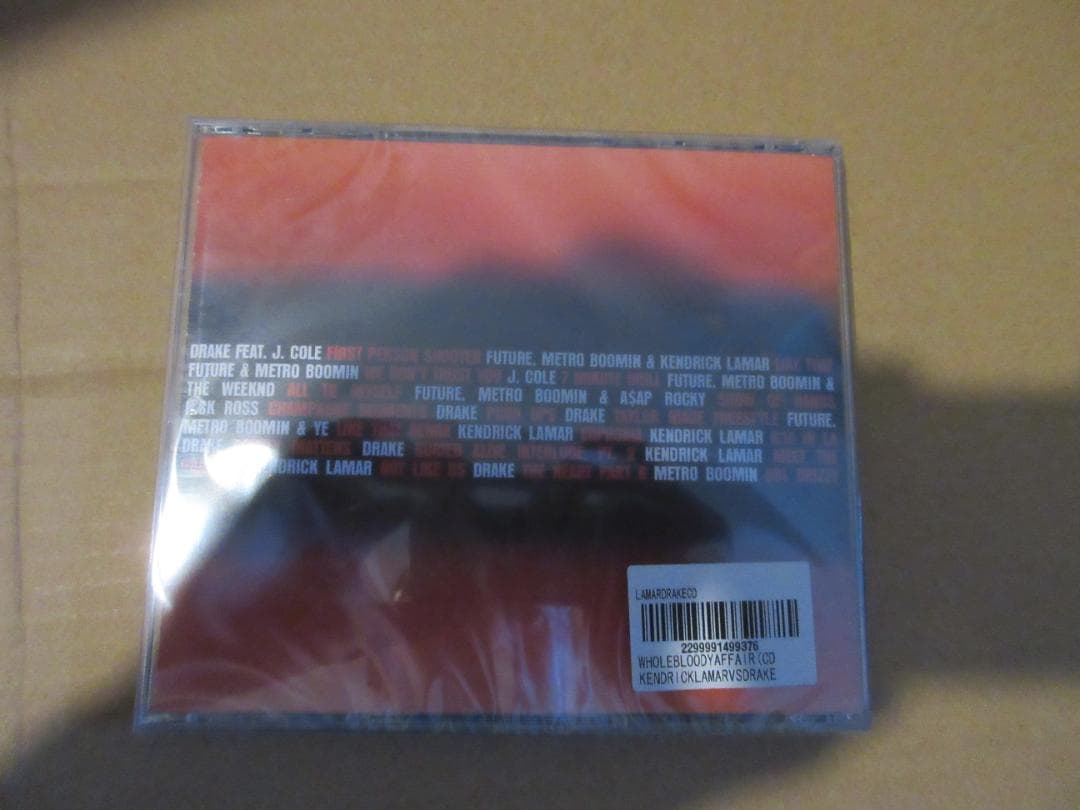 新品CD KENDRICK LAMAR VS DRAKE