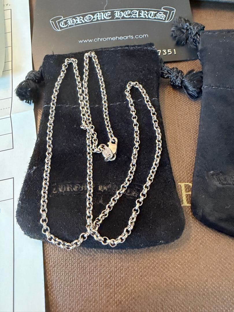 直営店購入 Chrome Hearts ネックレス