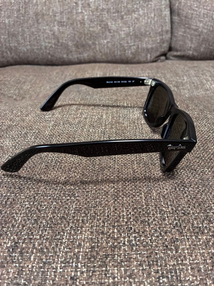 Ray-Ban ブラック サングラス ウェイファーラー