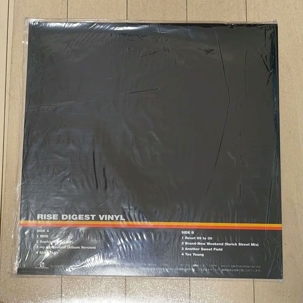 超激レア 未使用 新古品 SPEED RISE プロモ盤 スピード