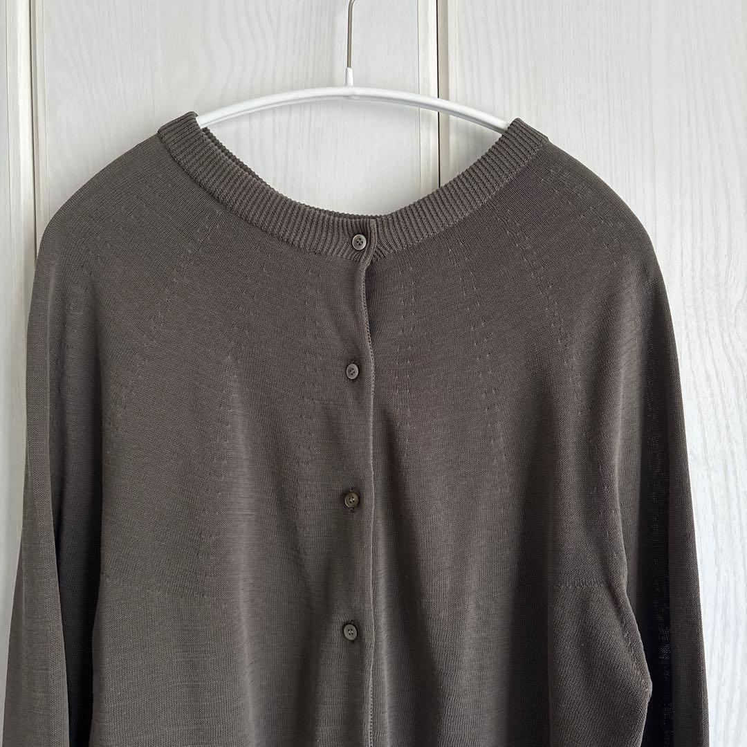 【未使用】argue 2WAY 90s CARDIGAN / brown