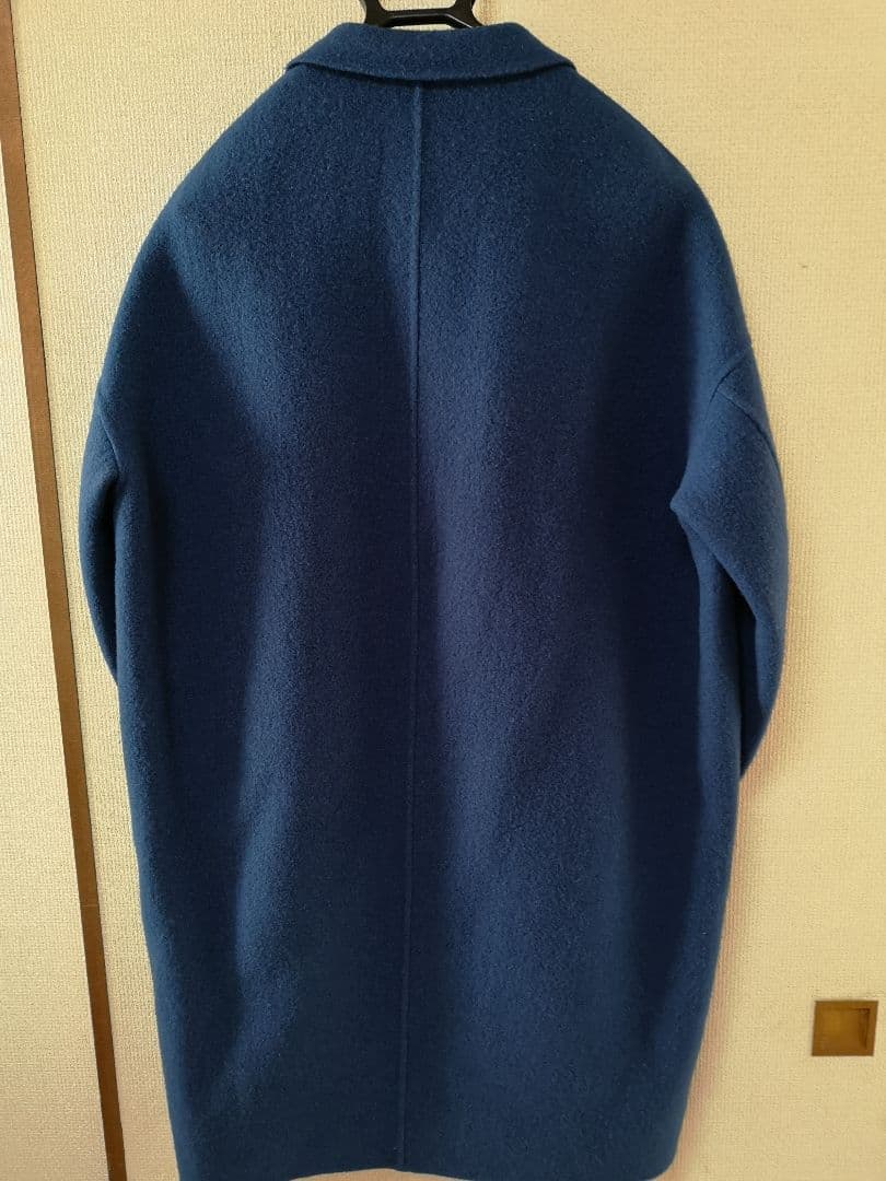 Drawer カシミヤ　ウール　ダブルフェイス　チェスターコート　38