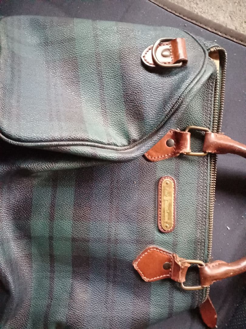 T*様 POLO RALPH LAUREN ラルフローレン ボストンバッグ チェ