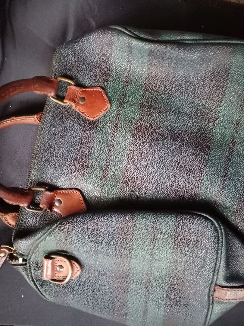 T*様 POLO RALPH LAUREN ラルフローレン ボストンバッグ チェ