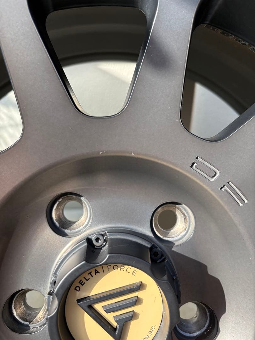※引き取り限定　デルタフォースオーバル　マットスモークポリッシュ