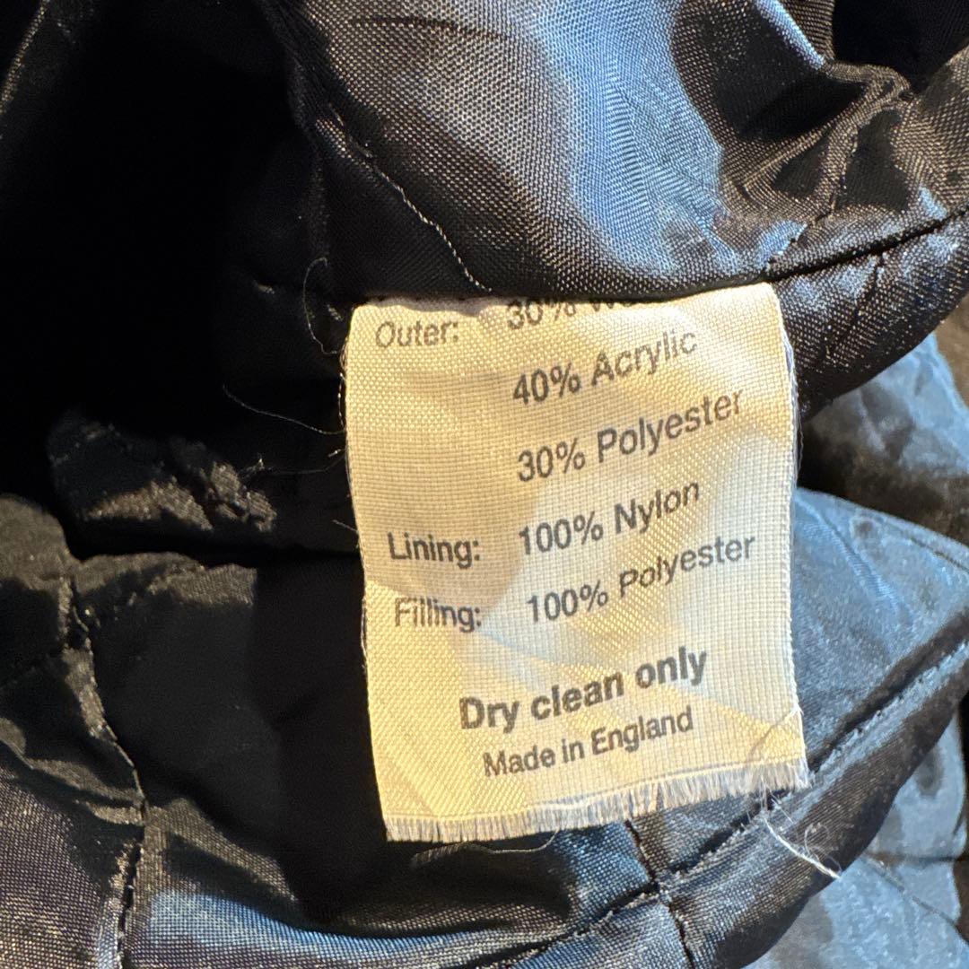 made in England ワークジャケット　カバーオール　チマヨ柄　古着.