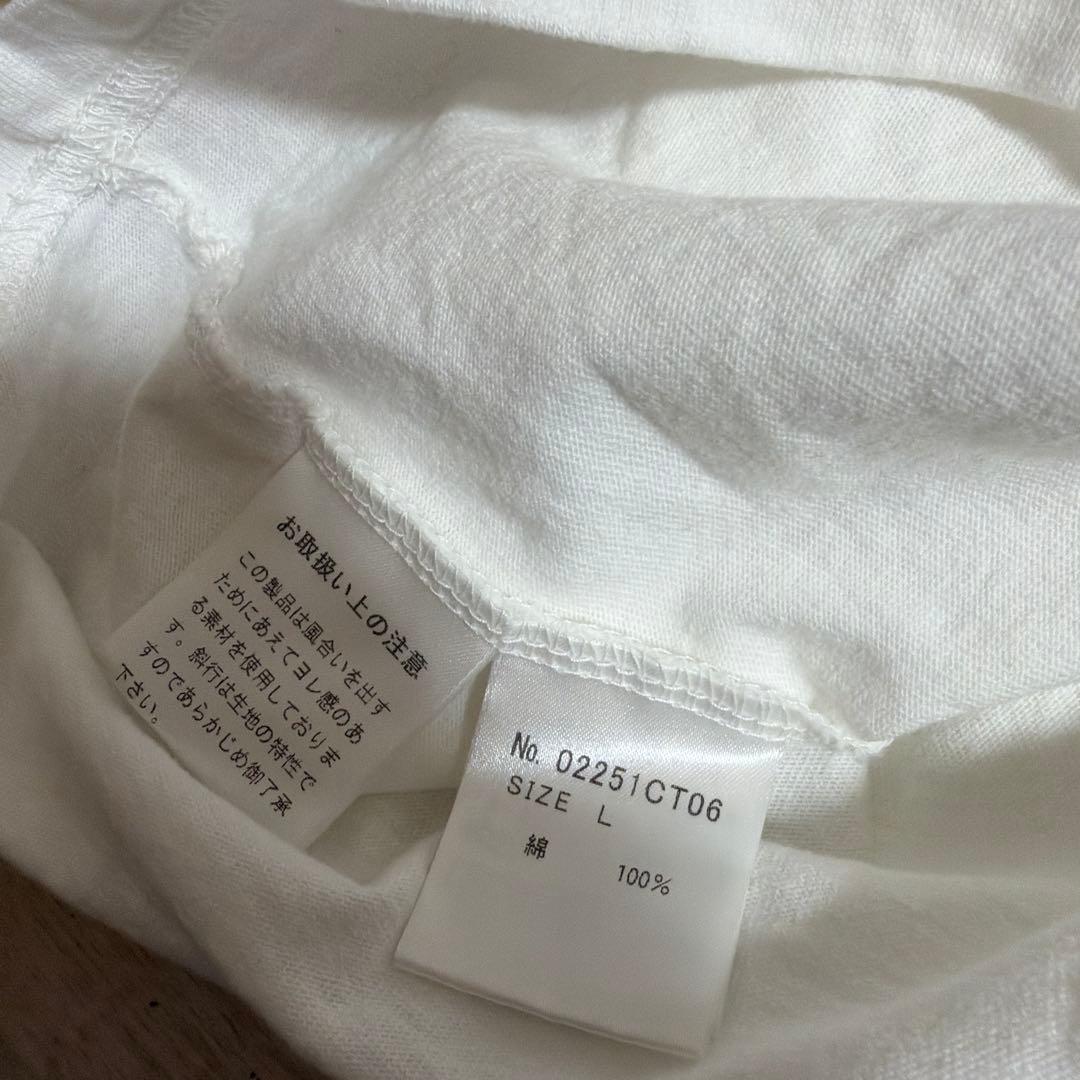 HYSTERIC GLAMOUR ヒステリックグラマー プリントTシャツ L 白