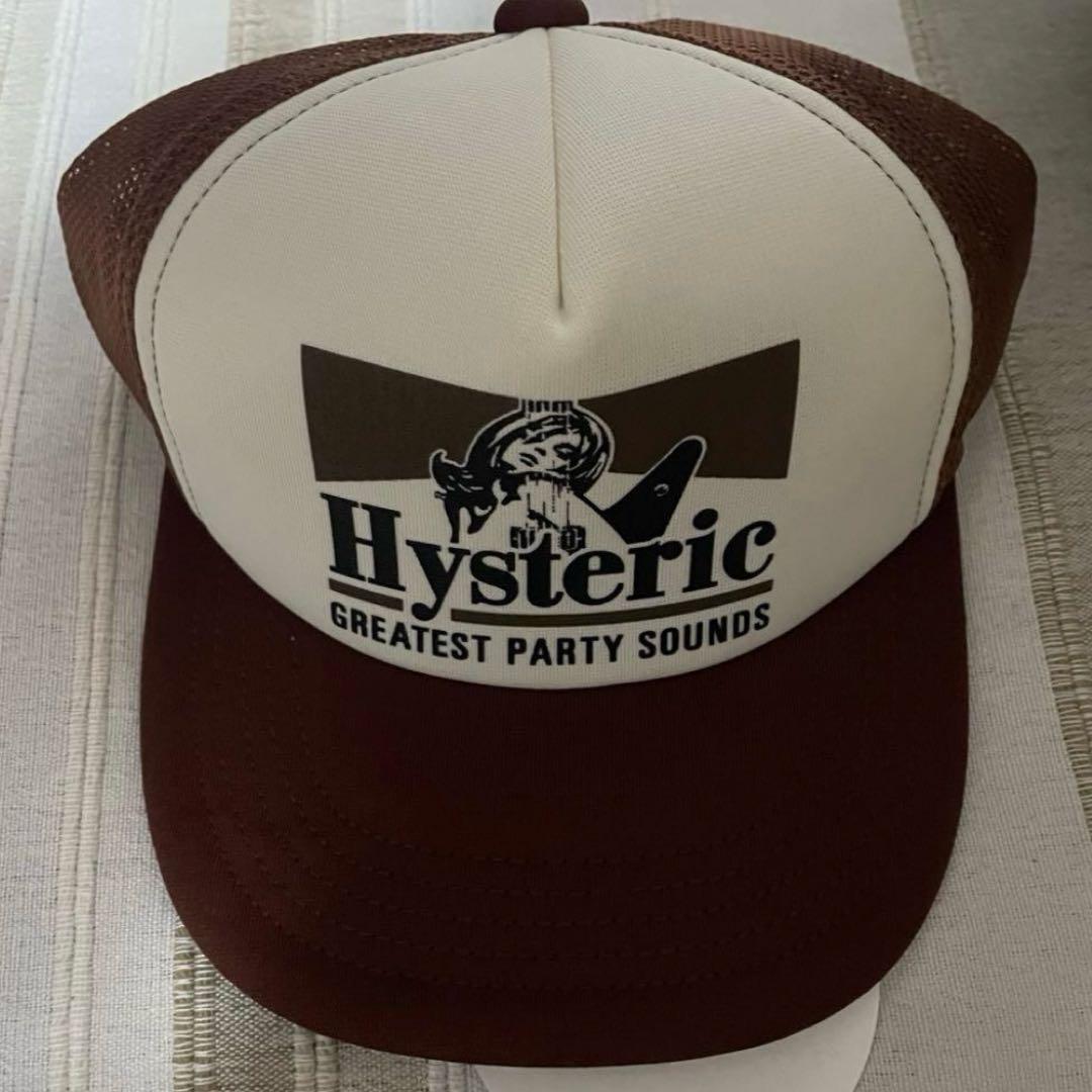 HYSTERIC GLAMOUR GUITAR GIRL メッシュキャップ