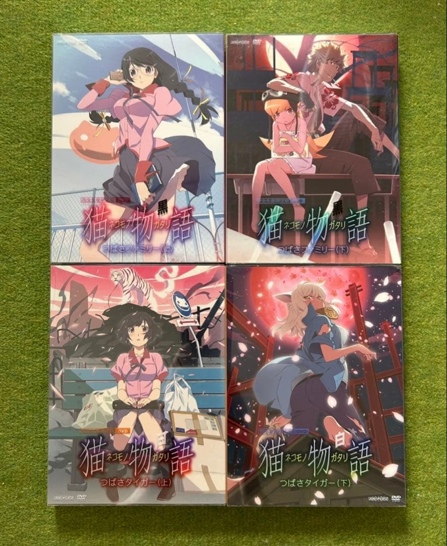 物語シリーズ22点、Blu-Ray傷物語鉄血 DVD偽、猫黒、2ndシーズン、憑