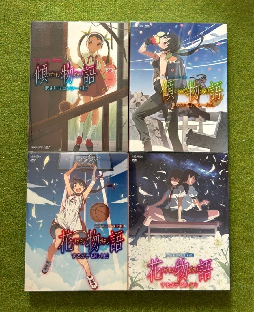 物語シリーズ22点、Blu-Ray傷物語鉄血 DVD偽、猫黒、2ndシーズン、憑