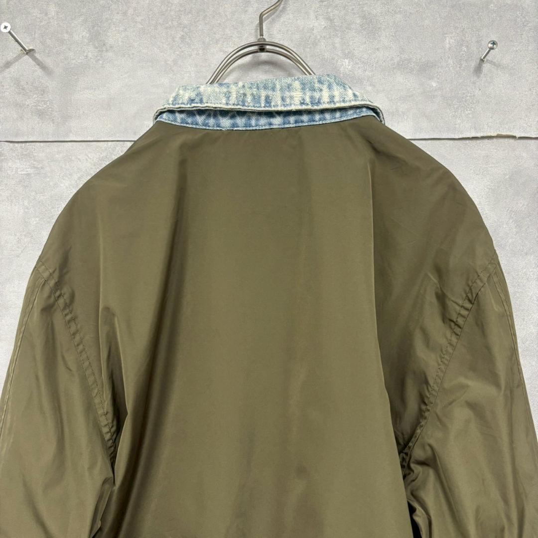 ZARA MAN MA-1型 デニム ドッキングブルゾン ザラ N2494
