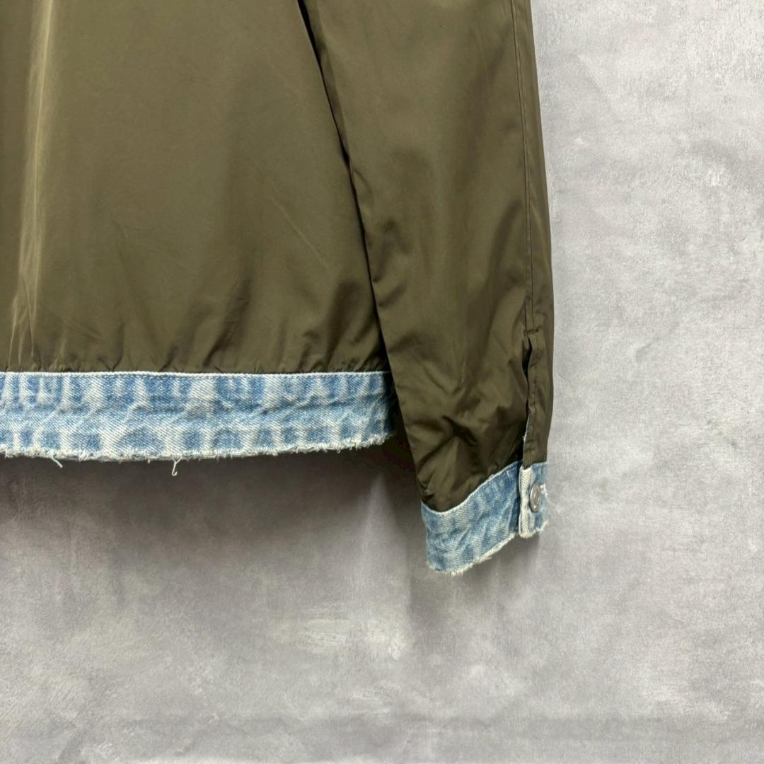 ZARA MAN MA-1型 デニム ドッキングブルゾン ザラ N2494
