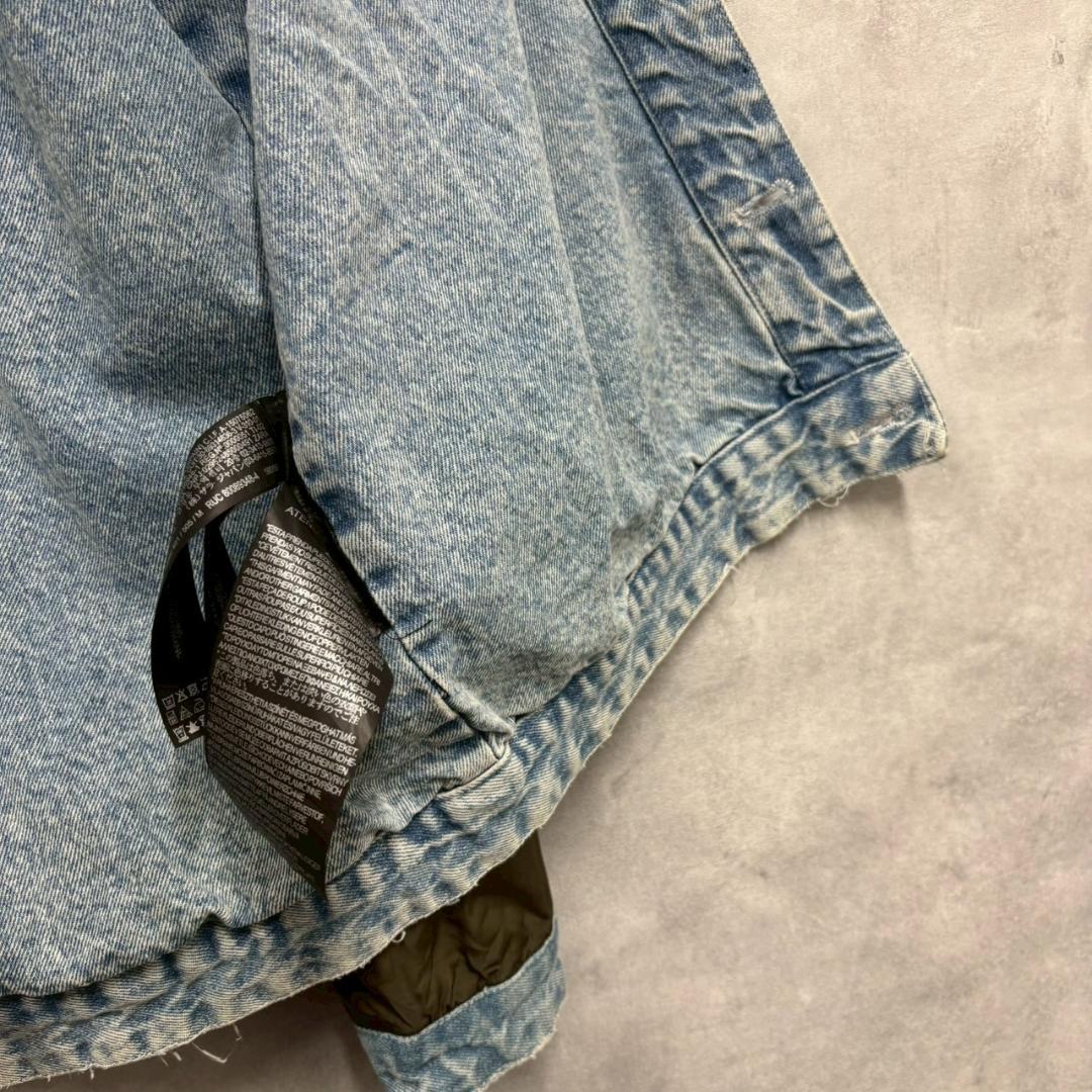 ZARA MAN MA-1型 デニム ドッキングブルゾン ザラ N2494