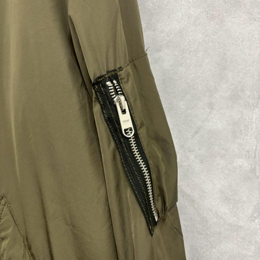 ZARA MAN MA-1型 デニム ドッキングブルゾン ザラ N2494