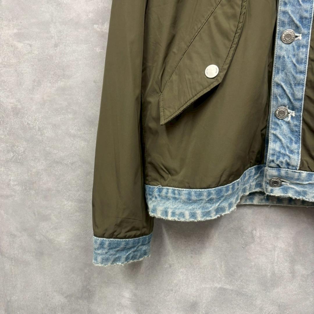 ZARA MAN MA-1型 デニム ドッキングブルゾン ザラ N2494