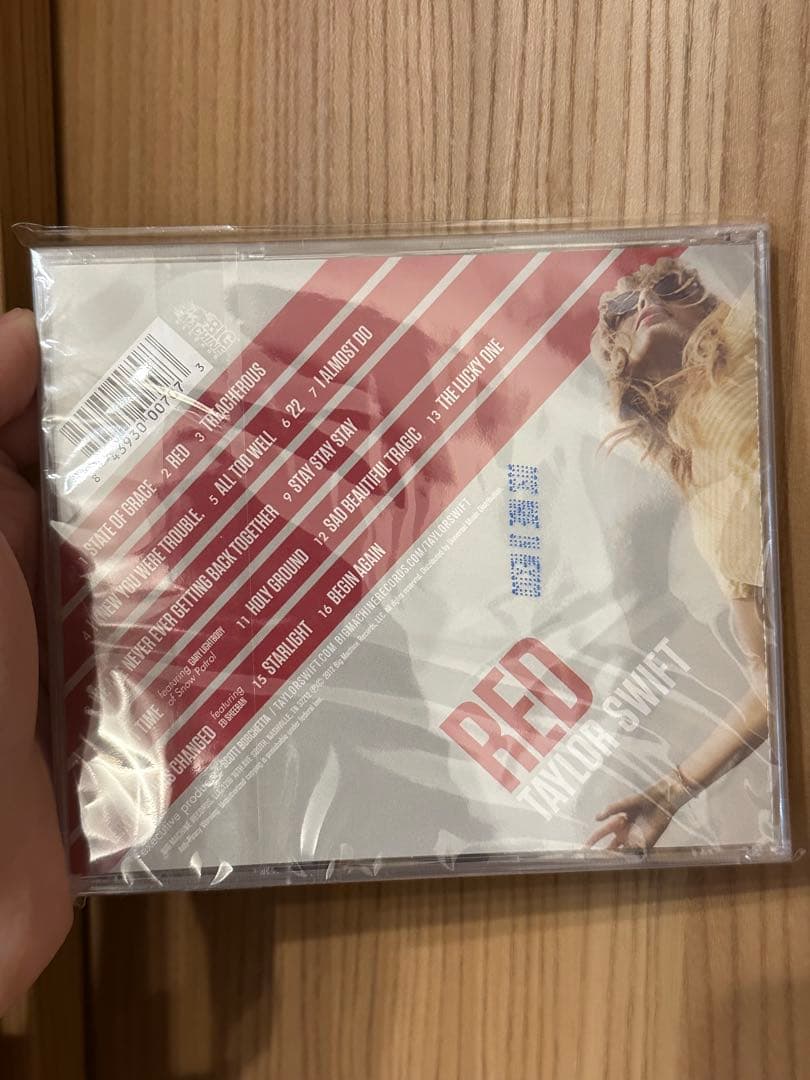 Taylor Swift RED CD 直筆サインブックレット