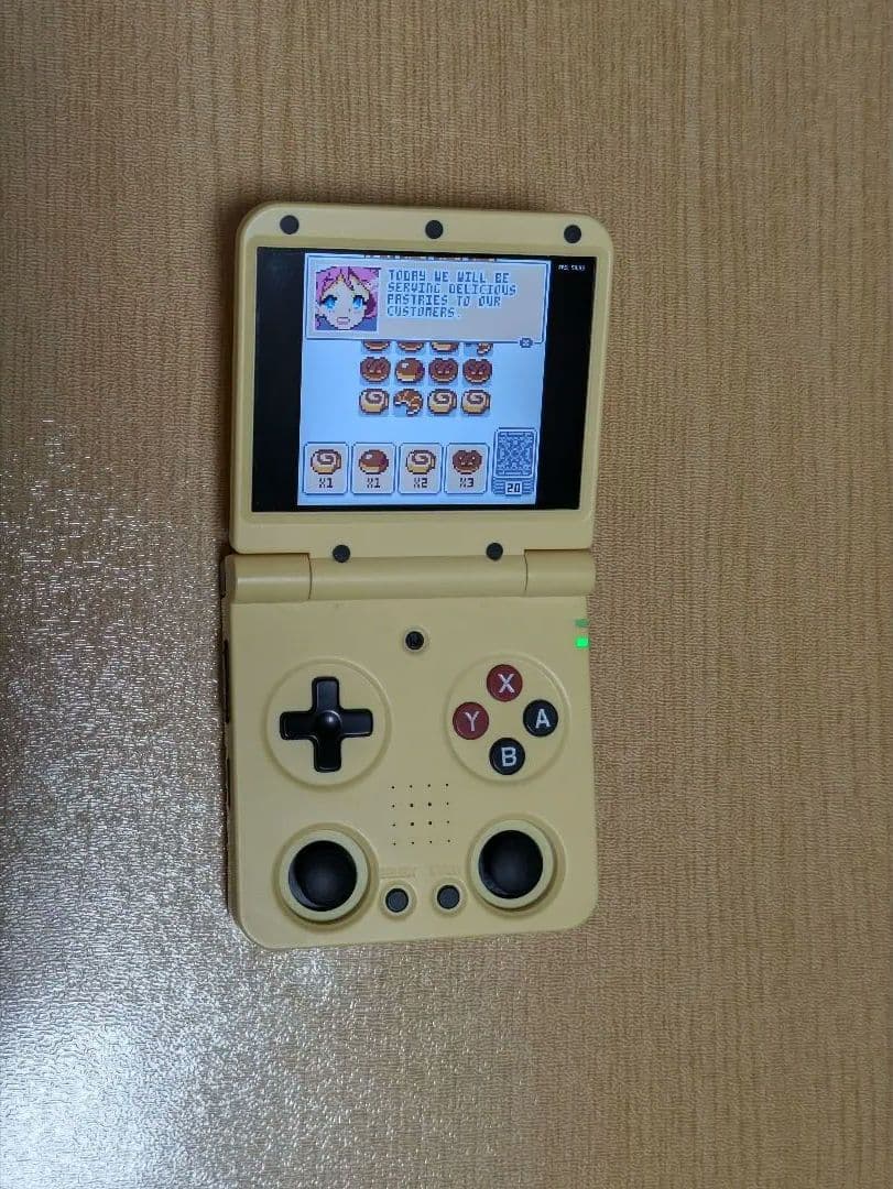 MIYOO FLIP V2 イエロー レトロゲーム用