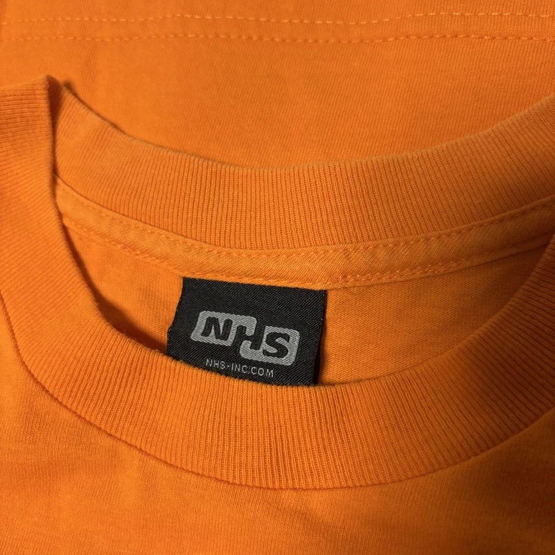 INDEPENDENT Tシャツ NHSタグ M オレンジ used