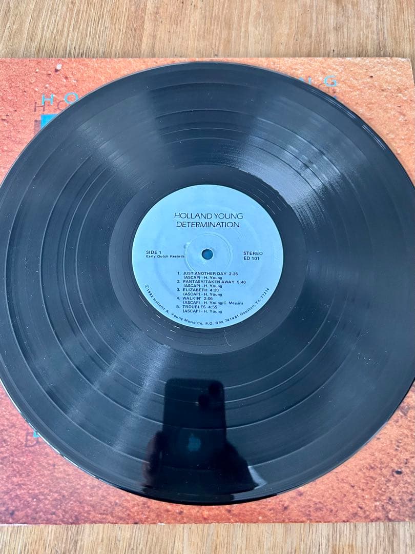 Holland Young – Determination（レコード アナログ盤