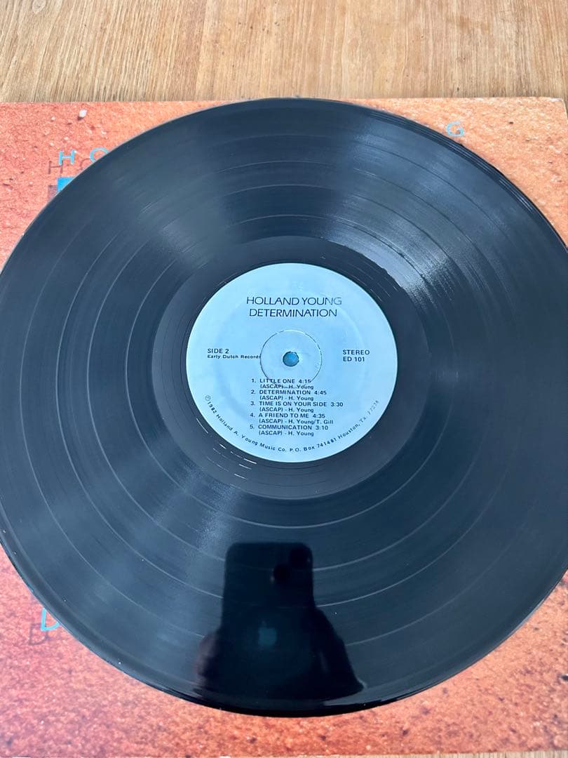 Holland Young – Determination（レコード アナログ盤