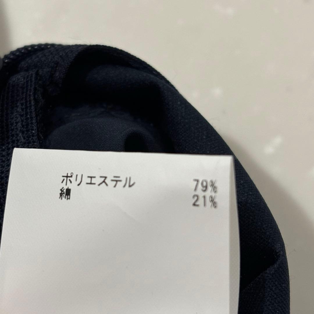25SS アナイ ツイルローベルトフレアスカート ネイビー タフタ 38 M