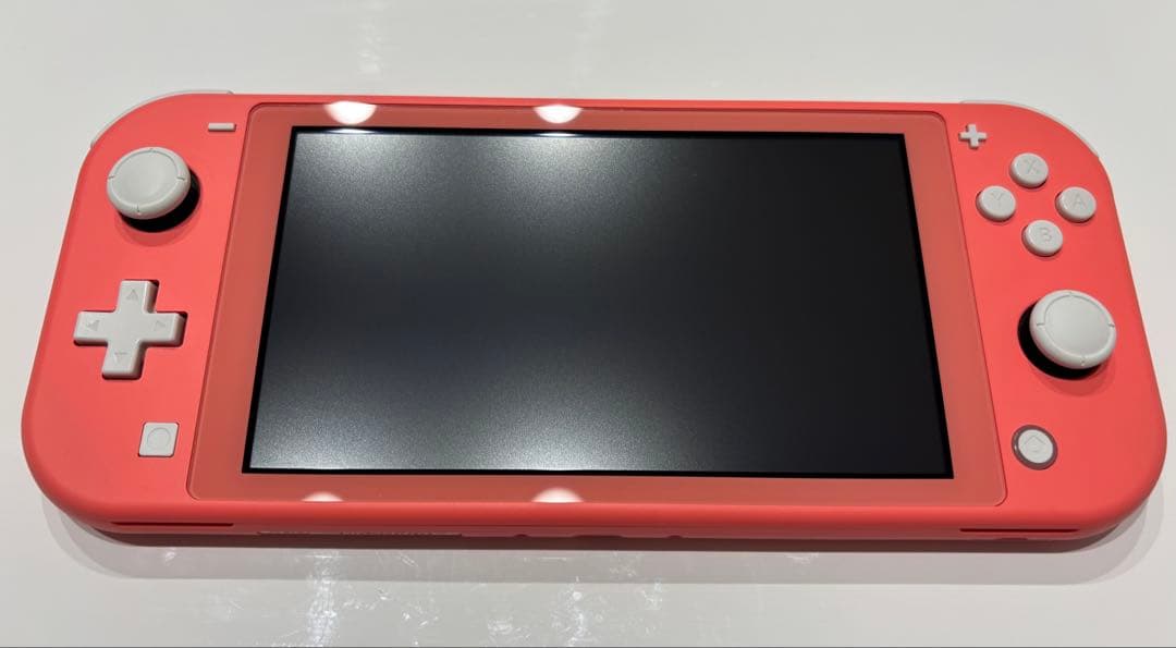 NintendoSwitchLite ピンク 充電器・ケース・microSD付き